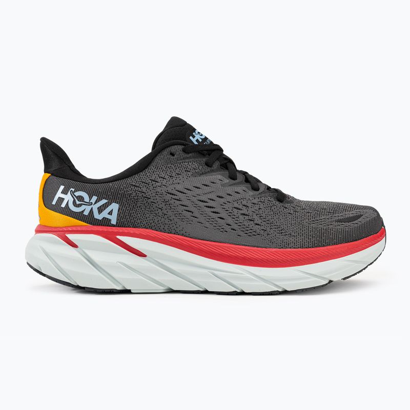 HOKA vyriški bėgimo bateliai Clifton 8 grey 1119393-ACTL 2