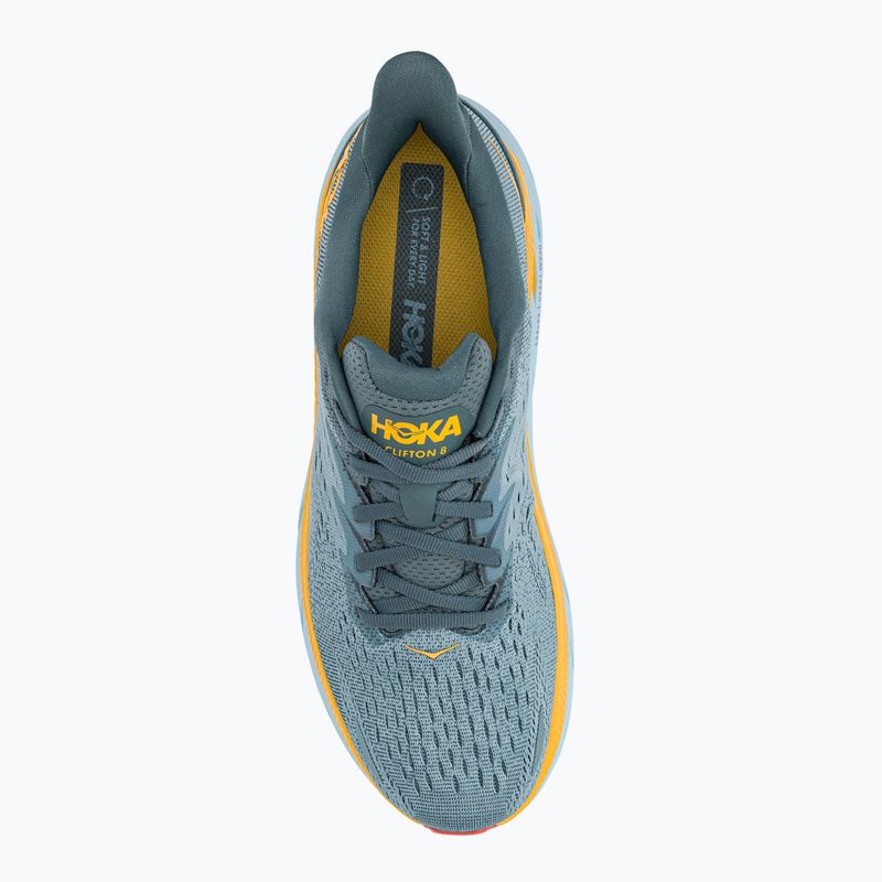 HOKA vyriški bėgimo bateliai Clifton 8 light grey 1119393-GBMS 6