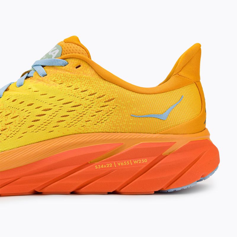 HOKA vyriški bėgimo bateliai Clifton 8 yellow 1119393-RYMZ 7