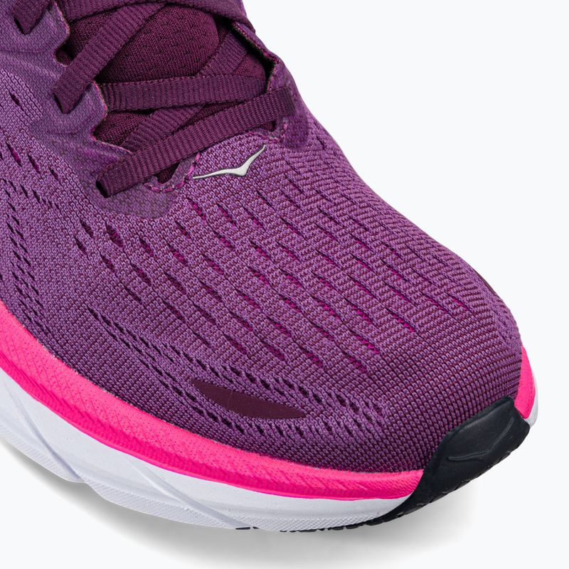 Moteriški bėgimo bateliai HOKA Clifton 8 purple 1119394-GWBY 7