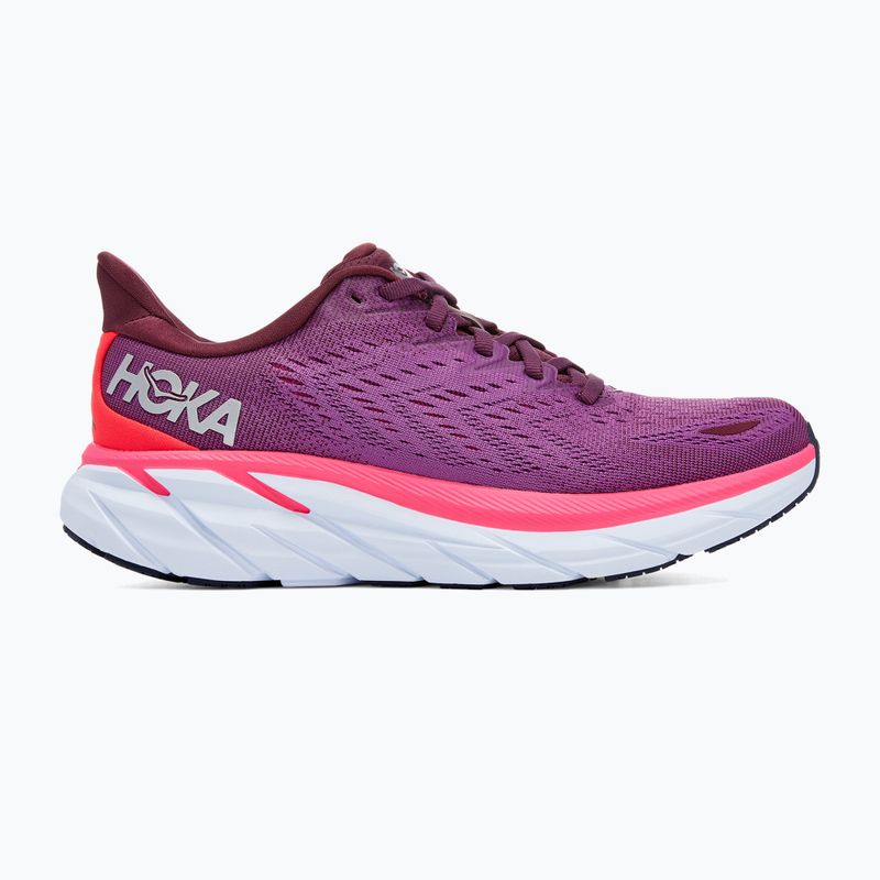 Moteriški bėgimo bateliai HOKA Clifton 8 purple 1119394-GWBY 10