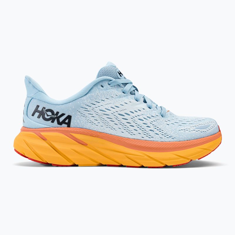 Moteriški bėgimo bateliai HOKA Clifton 8 light blue 1119394-SSIF 2