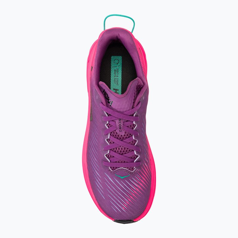 Moteršiki bėgimo bateliai HOKA Rincon 3 beautyberry/knockout pink 5