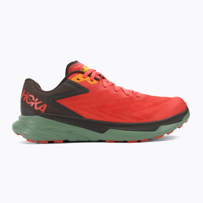 Vyriški bėgimo bateliai HOKA Zinal fiesta/black olive 2