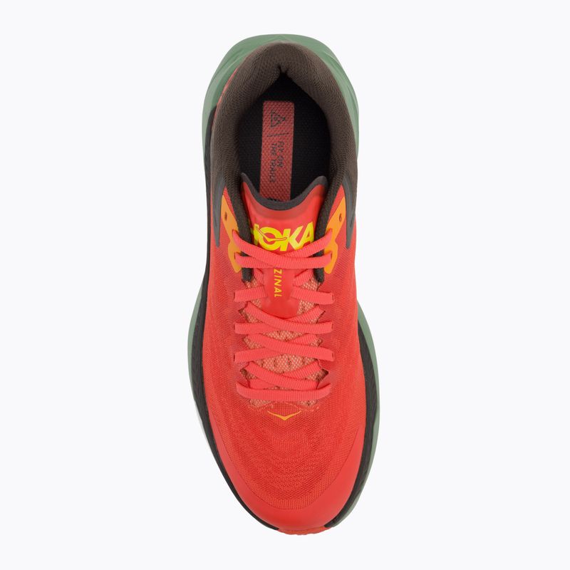 Vyriški bėgimo bateliai HOKA Zinal fiesta/black olive 6