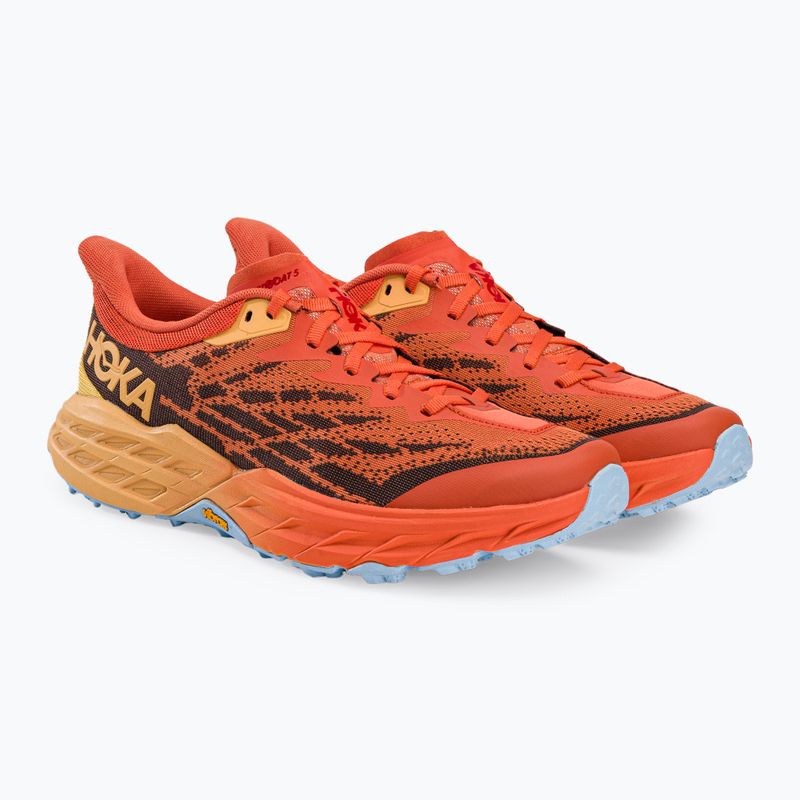 HOKA Speedgoat 5 vyriški bėgimo bateliai orange 1123157-PBAY 3