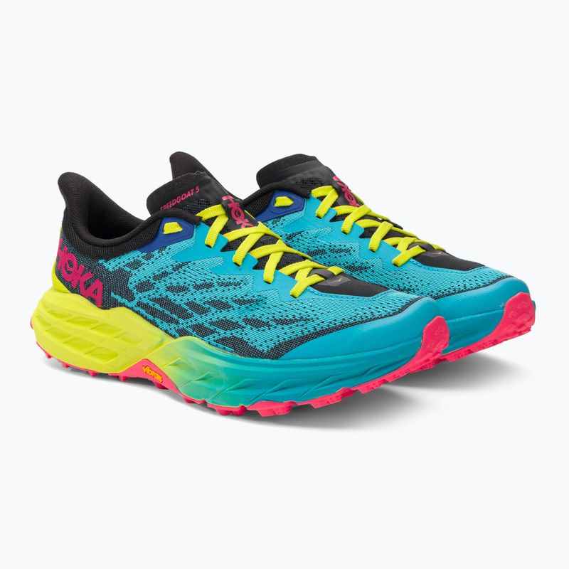 HOKA Speedgoat 5 vyriški bėgimo bateliai mėlyni 1123157-SBBK 3