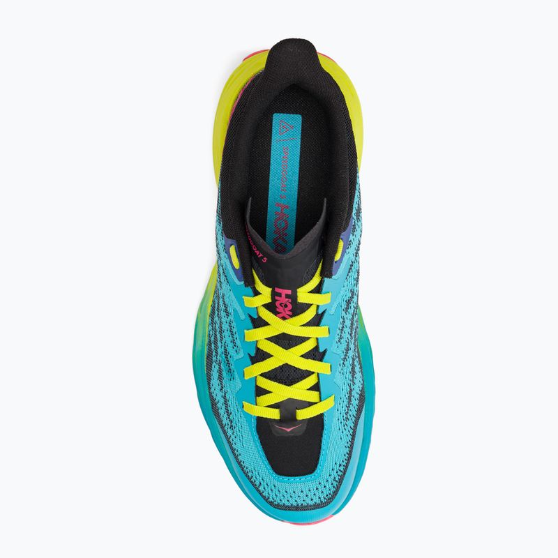 HOKA Speedgoat 5 vyriški bėgimo bateliai mėlyni 1123157-SBBK 5