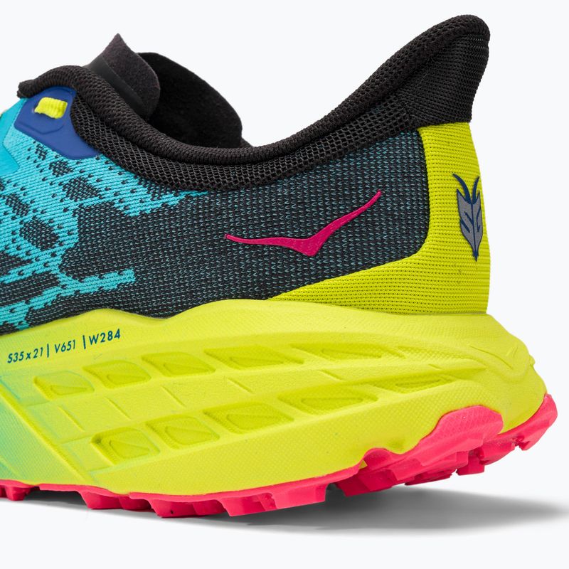 HOKA Speedgoat 5 vyriški bėgimo bateliai mėlyni 1123157-SBBK 10