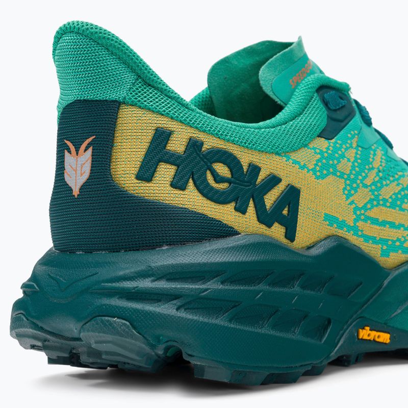 Moteriški bėgimo bateliai HOKA Speedgoat 5 green 1123158-DTWGR 8