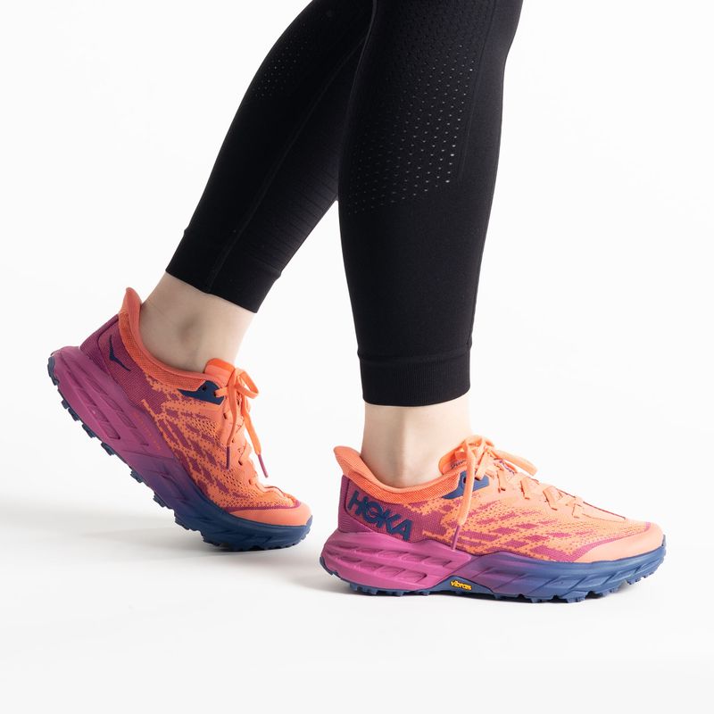 Moteriški bėgimo bateliai HOKA Speedgoat 5 orange 1123158-FFCM 3