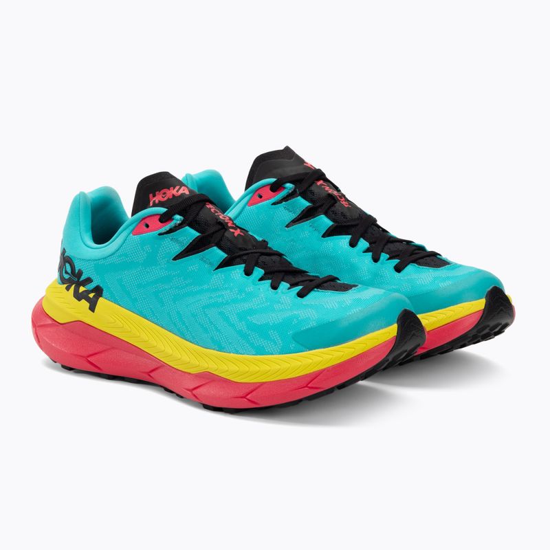 Vyriški bėgimo bateliai HOKA Tecton X scuba blue/diva pink 4