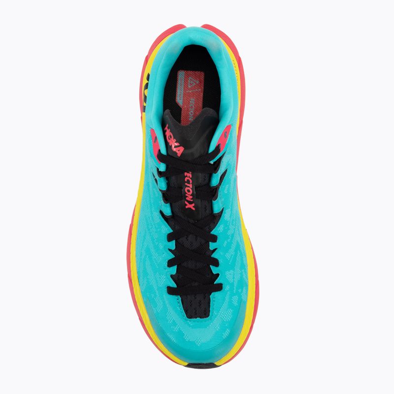 Vyriški bėgimo bateliai HOKA Tecton X scuba blue/diva pink 6