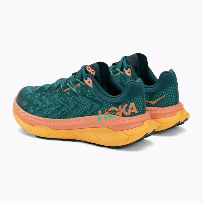 Moteriški bėgimo bateliai HOKA Tecton X deep teal/water garden 3