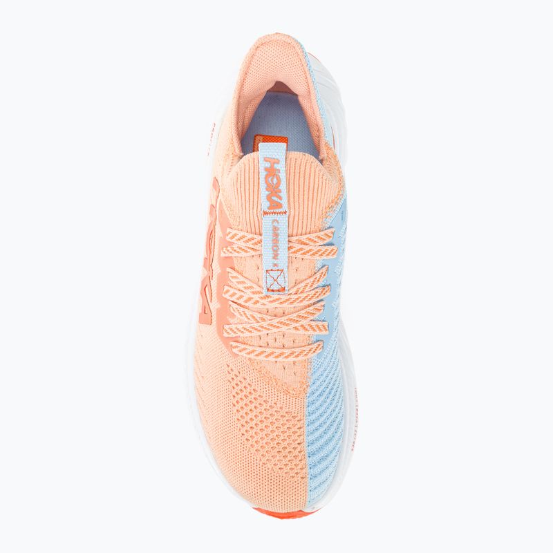 Moteriški bėgimo batai HOKA Carbon X 3 peach parfait/summer song 7