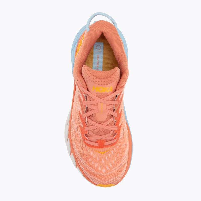 Moteriški bėgimo bateliai HOKA Gaviota 4 shell coral/peach parfait 6