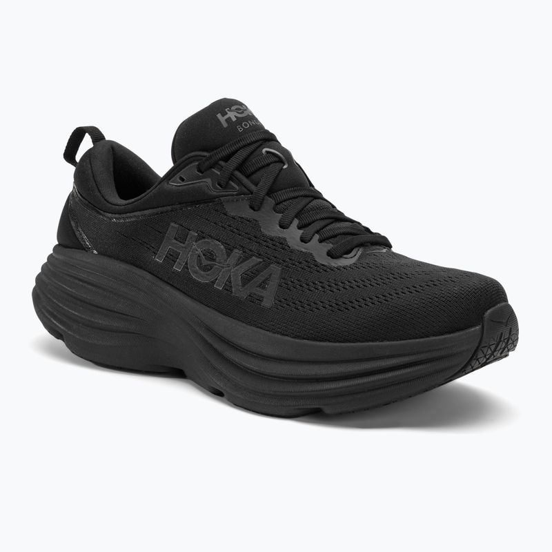 Vyriški bėgimo bateliai HOKA Bondi 8 black/black