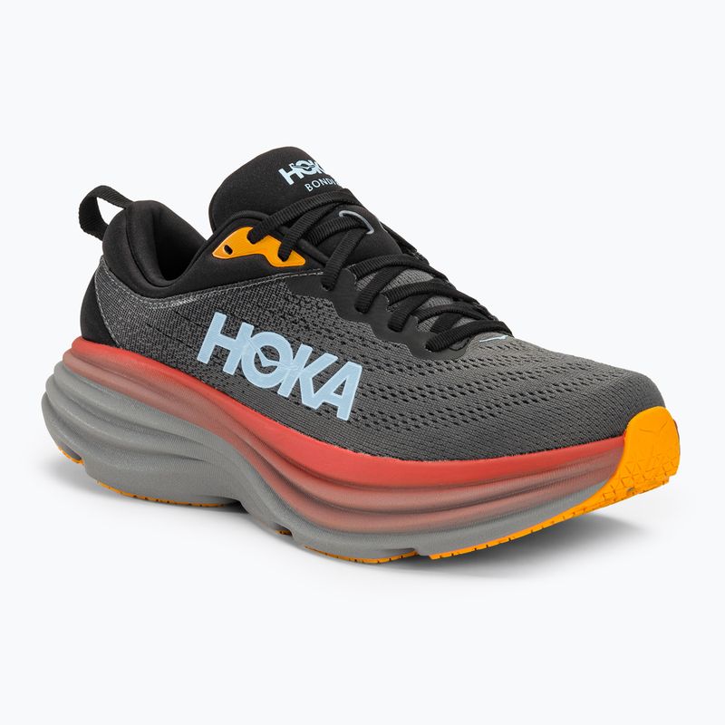 Vyriški bėgimo bateliai HOKA Bondi 8 antharicite/castlerock
