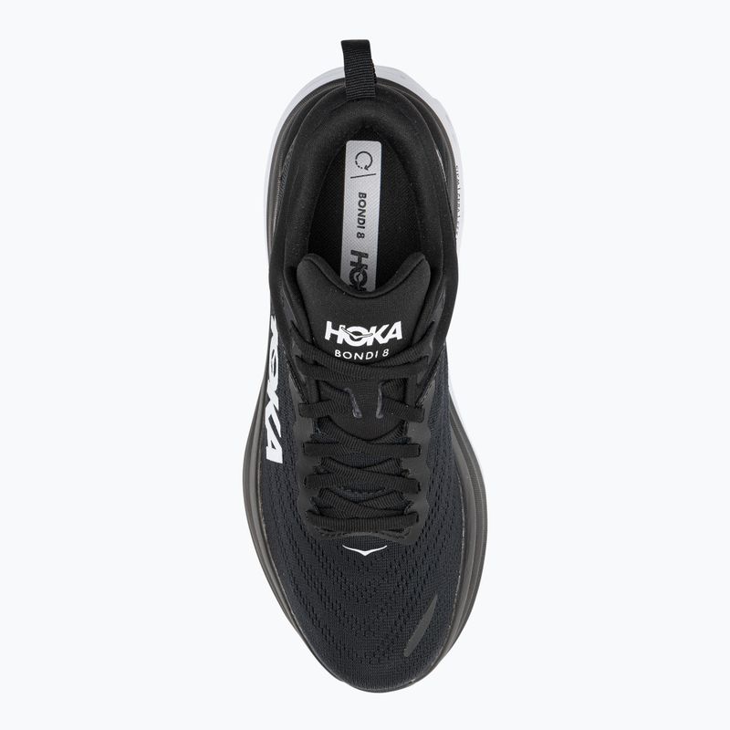 Vyriški bėgimo bateliai HOKA Bondi 8 black/white 6