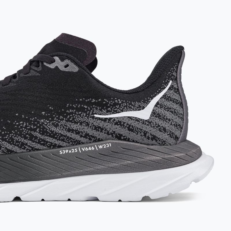 HOKA Mach 5 vyriški bėgimo bateliai juodi 1127893-BCSTL 9