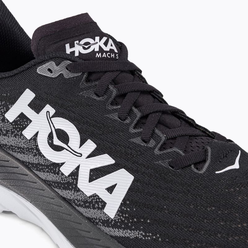 HOKA Mach 5 vyriški bėgimo bateliai juodi 1127893-BCSTL 10
