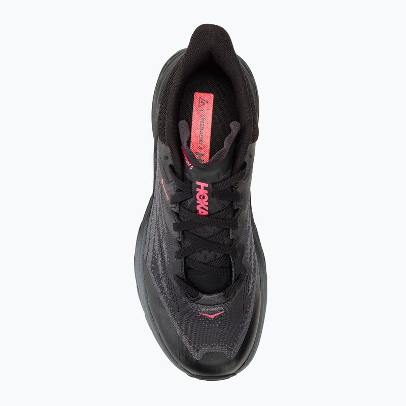 Moteriški bėgimo bateliai HOKA Speedgoat 5 GTX black/black 5