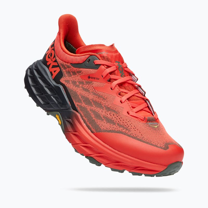 Vyriški bėgimo bateliai HOKA Speedgoat 5 GTX red 1127912-FTHY 11