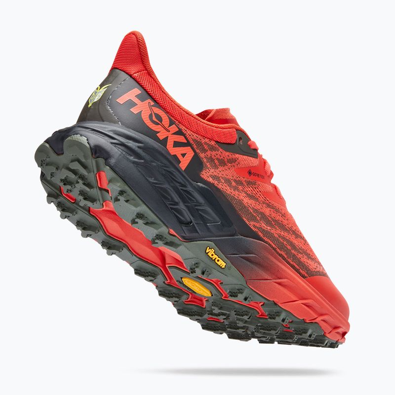 Vyriški bėgimo bateliai HOKA Speedgoat 5 GTX red 1127912-FTHY 13