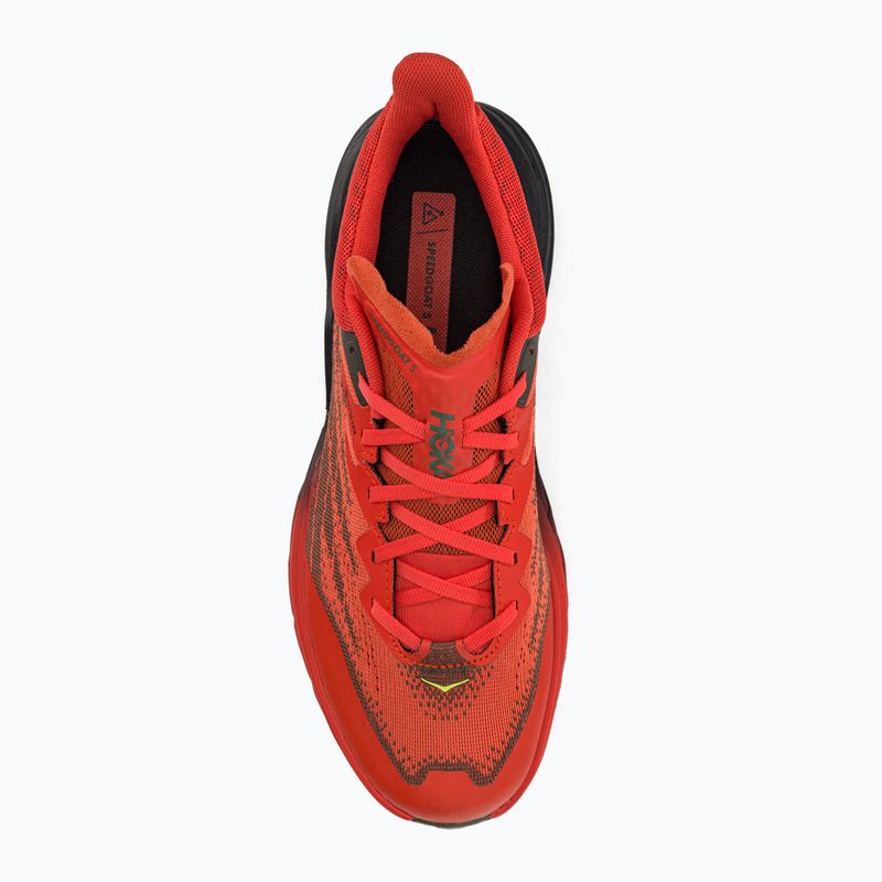 Vyriški bėgimo bateliai HOKA Speedgoat 5 GTX red 1127912-FTHY 6