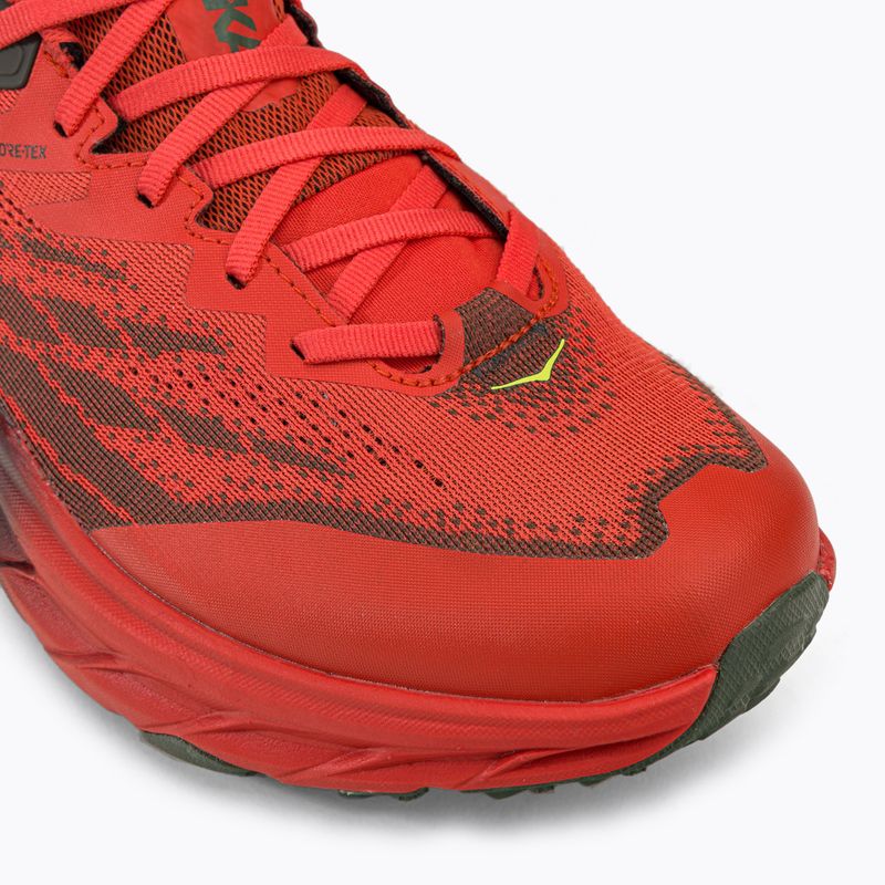 Vyriški bėgimo bateliai HOKA Speedgoat 5 GTX red 1127912-FTHY 7