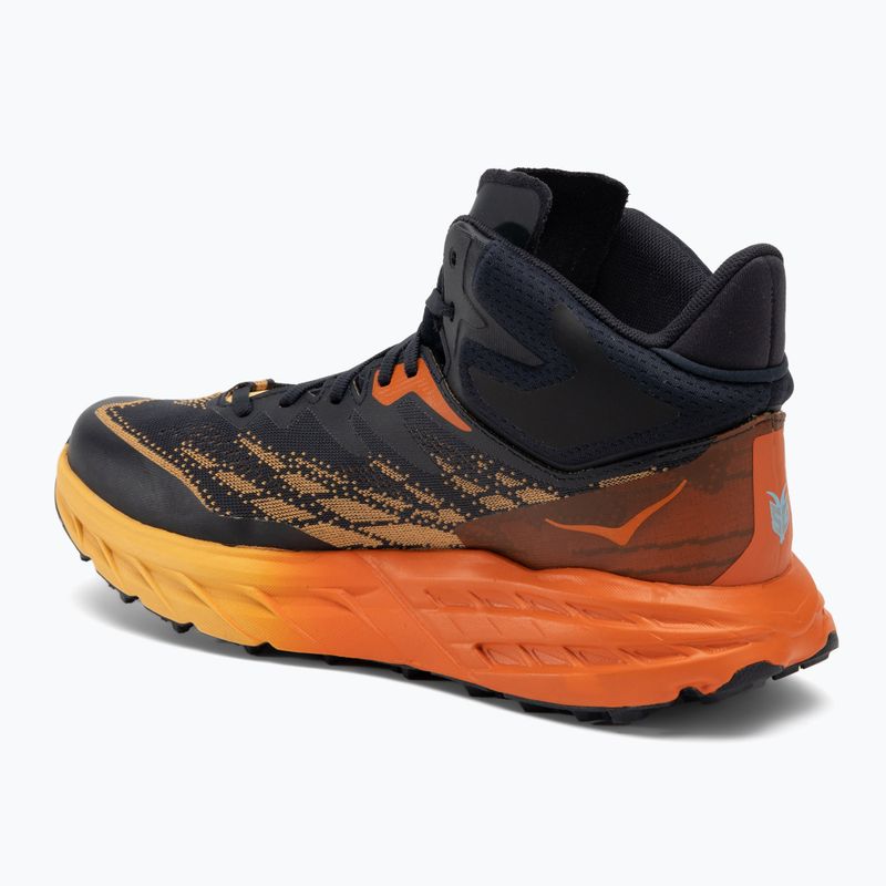 Vyriški bėgimo bateliai HOKA Speedgoat 5 Mid GTX blue graphite/amber yellow 3