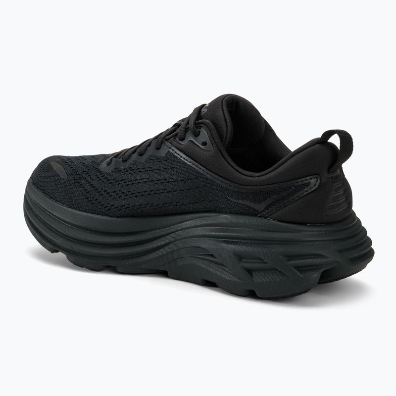 Moteriški bėgimo batai HOKA Bondi 8 black/black 3