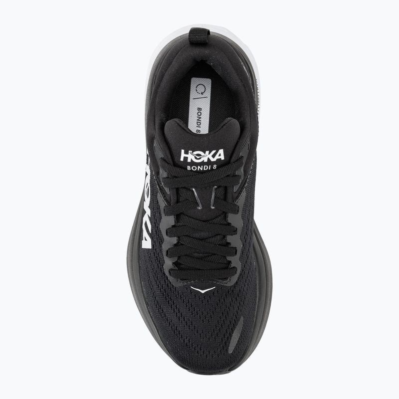 Moteriški bėgimo bateliai HOKA Bondi 8 black/white 6