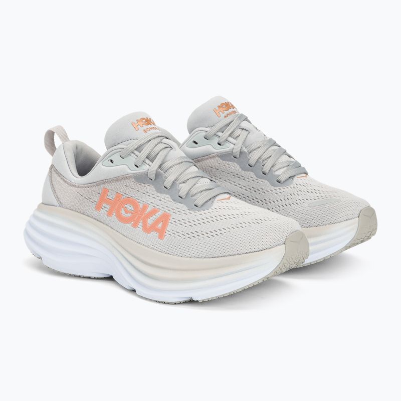 Moteriški bėgimo batai HOKA Bondi 8 harbor mist/lunar rock 4
