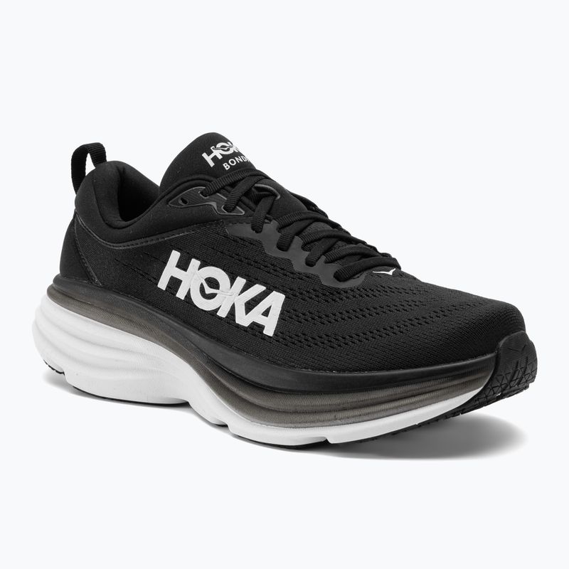 Vyriški bėgimo bateliai HOKA Bondi 8 Wide black/white