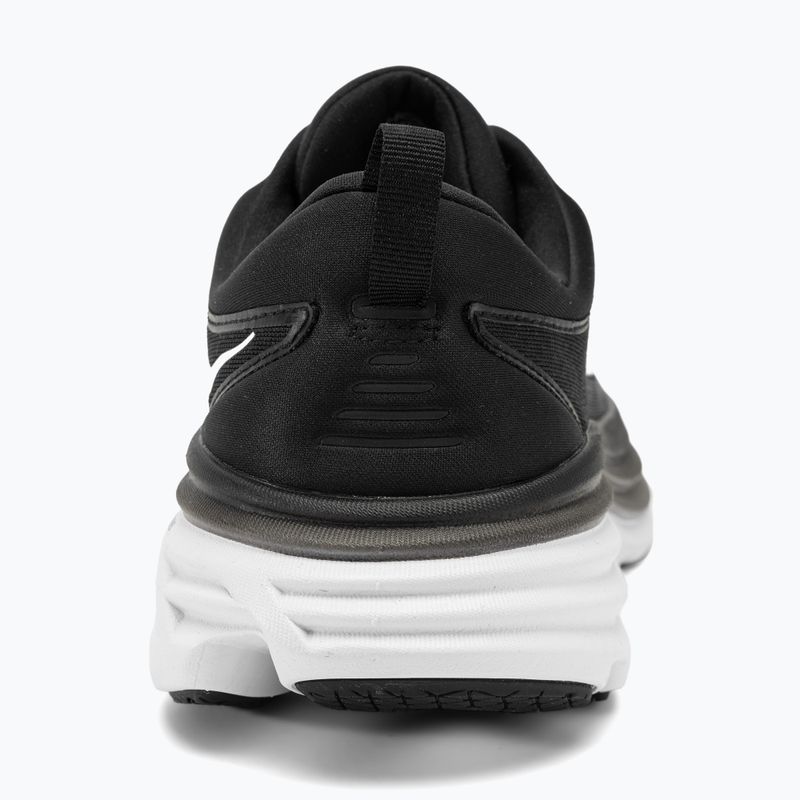 Vyriški bėgimo bateliai HOKA Bondi 8 Wide black/white 6