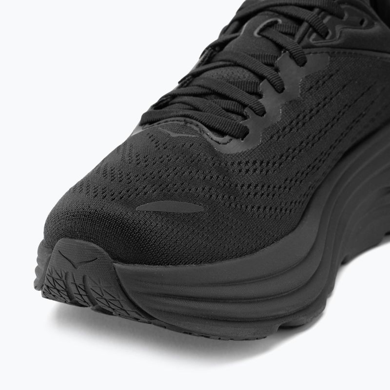 Vyriški bėgimo bateliai HOKA Bondi 8 Wide black/black 7