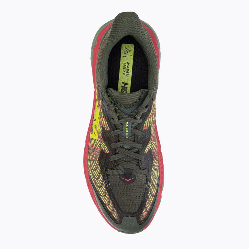 HOKA vyriški bėgimo bateliai Mafate Speed 4 green 1129930-TFST 6