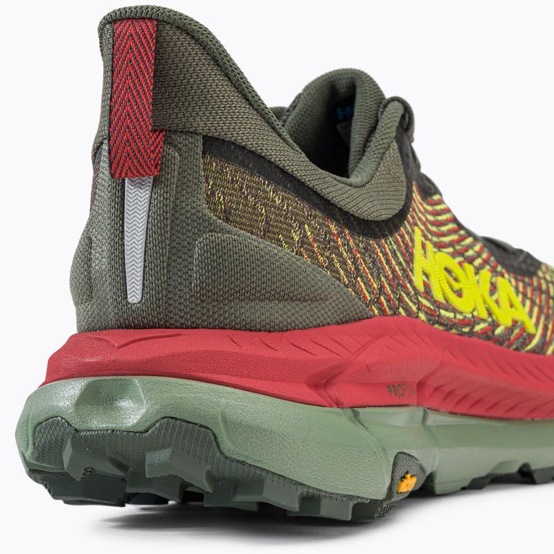 HOKA vyriški bėgimo bateliai Mafate Speed 4 green 1129930-TFST 8