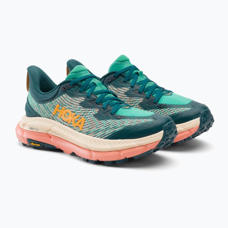 Moteriški bėgimo bateliai HOKA Mafate Speed 4 deep teal/water garden 3