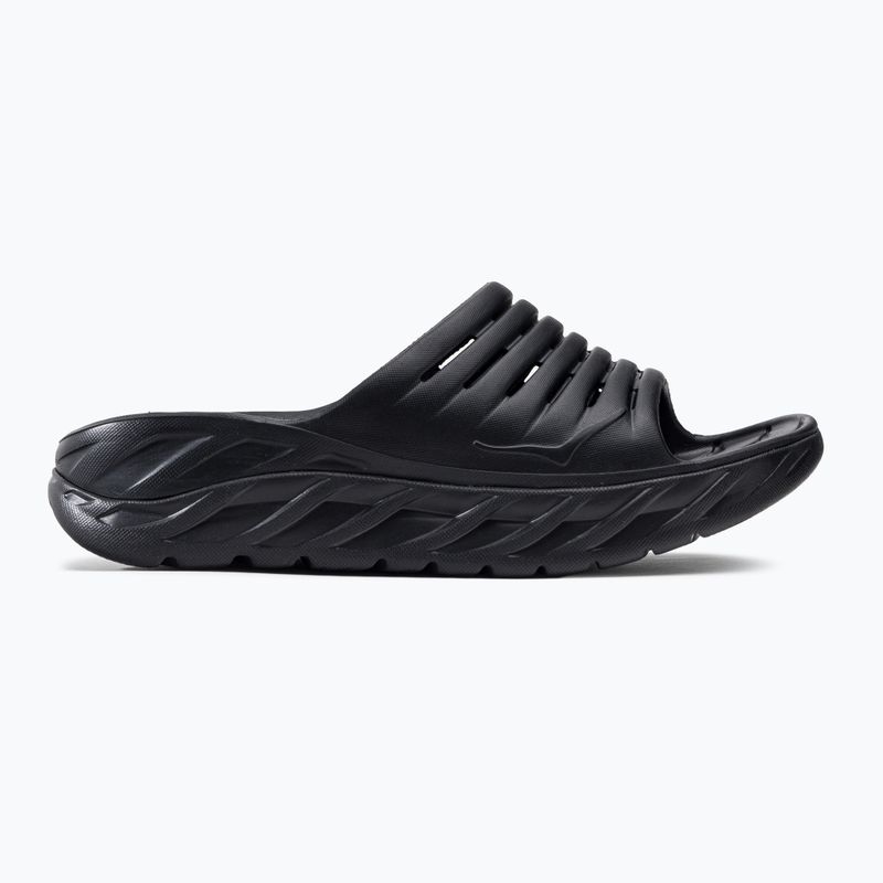 HOKA Ora Recovery žygio šlepetės juodos 1134527-BLK 2