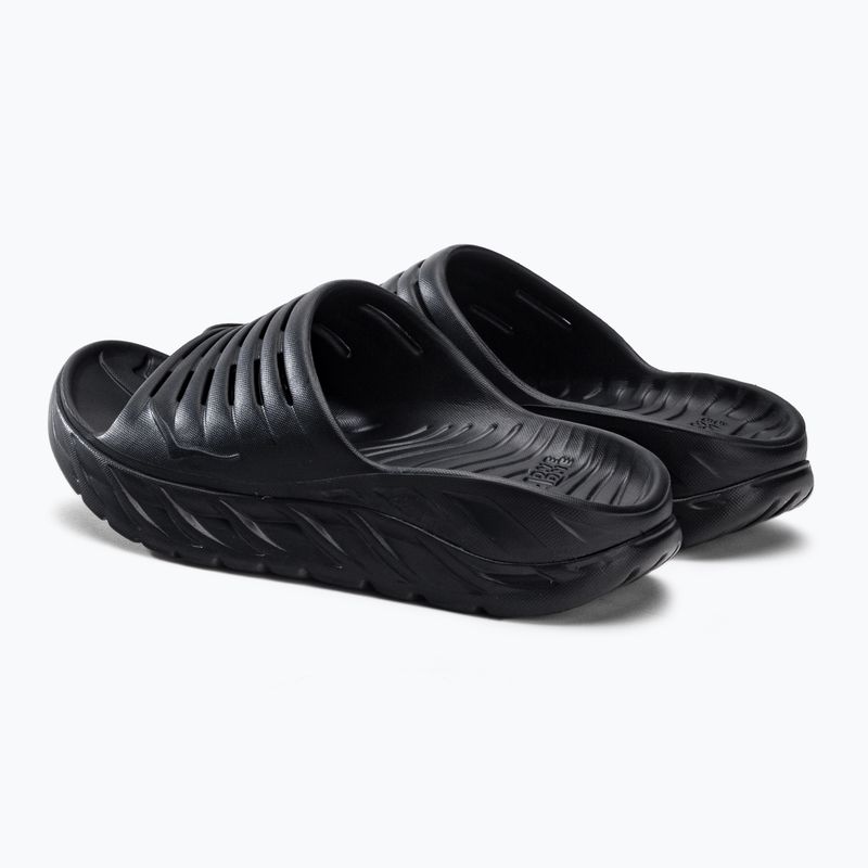 HOKA Ora Recovery žygio šlepetės juodos 1134527-BLK 3