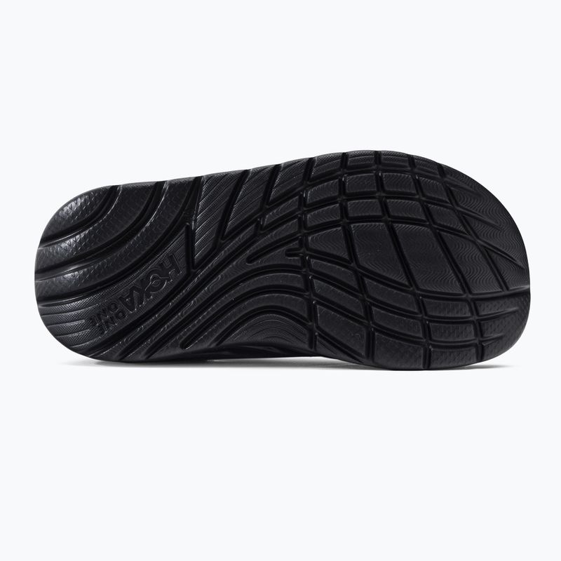 HOKA Ora Recovery žygio šlepetės juodos 1134527-BLK 4