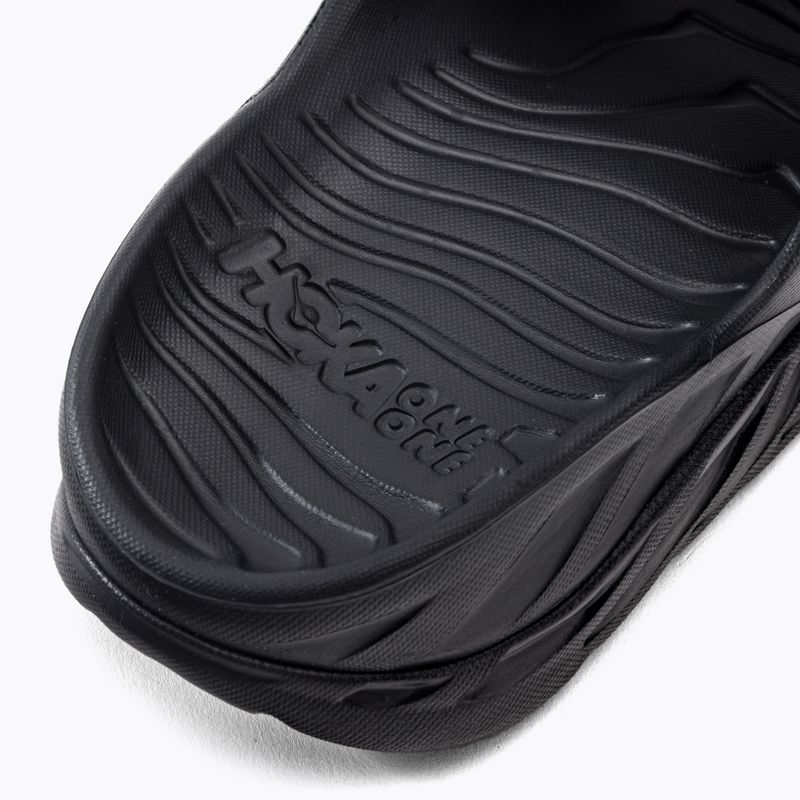 HOKA Ora Recovery žygio šlepetės juodos 1134527-BLK 8