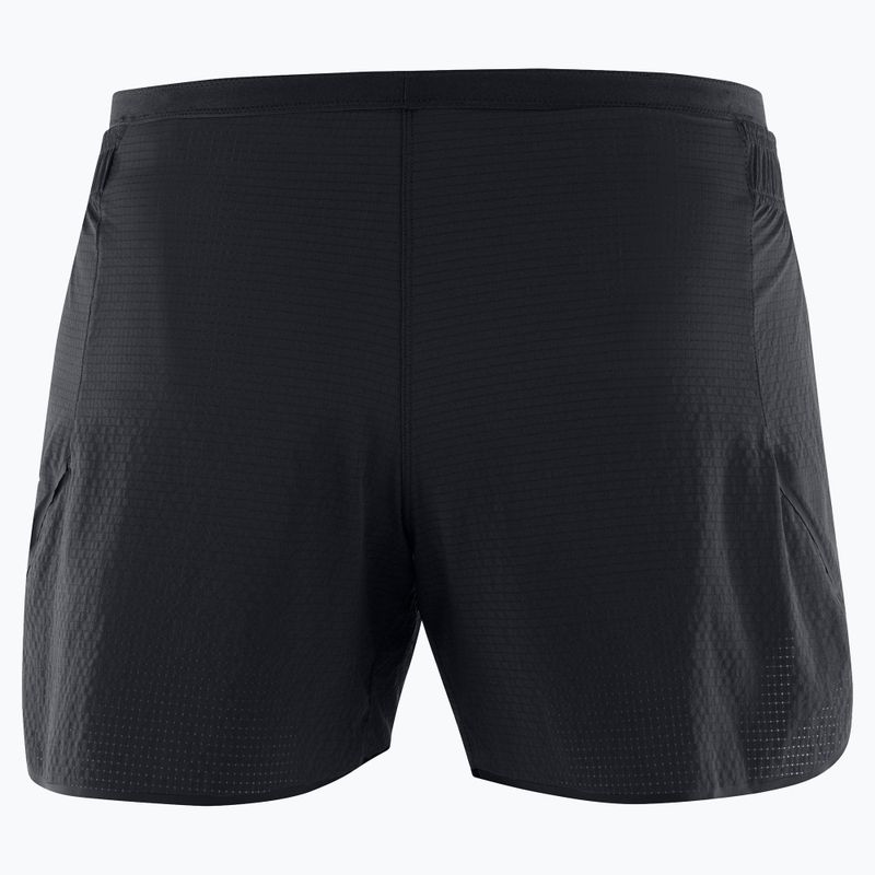 Moteriški bėgimo šortai Salomon Sense Aero 5'' deep black / peris 7