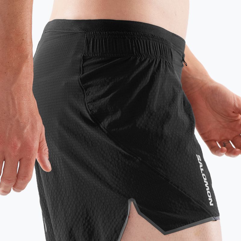 Vyriški bėgimo šortai Salomon Sense Aero 3" deep black 4