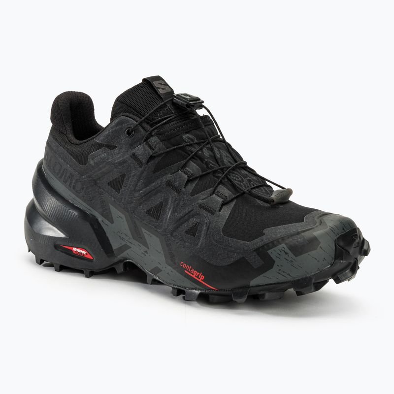 Moteriški bėgimo batai Salomon Speedcross 6 GTX black/black/phan