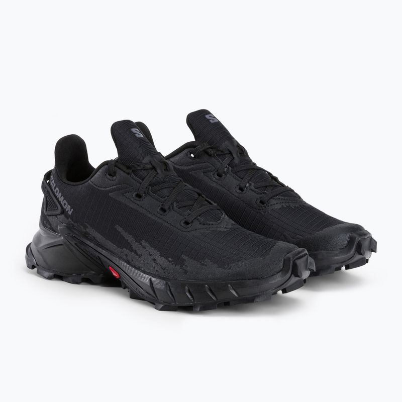 Moteriški bėgimo bateliai Salomon Alphacross 4 black/black 4