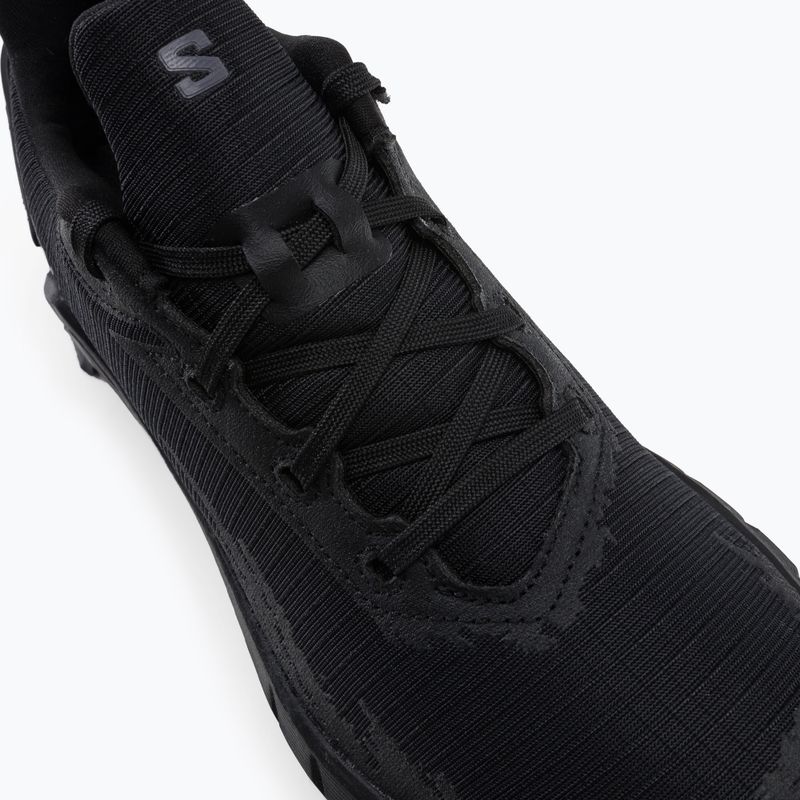 Moteriški bėgimo bateliai Salomon Alphacross 4 black/black 9