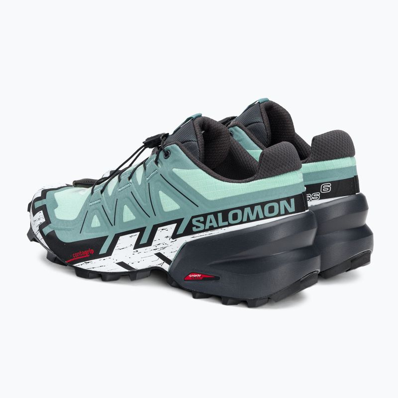 Salomon Speedrcross 6 moteriški bėgimo bateliai green L41743100 5